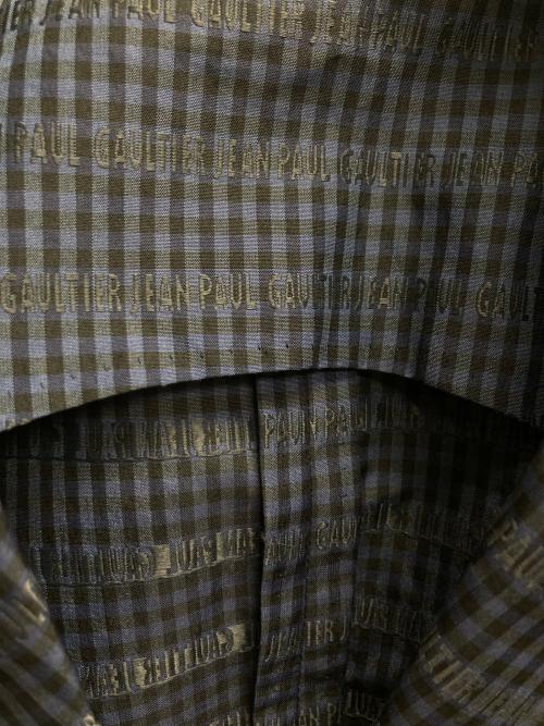 Jean Paul Gaultier homme（ジャンポールゴルチェオム）Jean Paul GAULTIER HOMME (ジャンポールゴルチェオム) シャツジャケット ネイビー サイズ:48の古着・服飾アイテム
