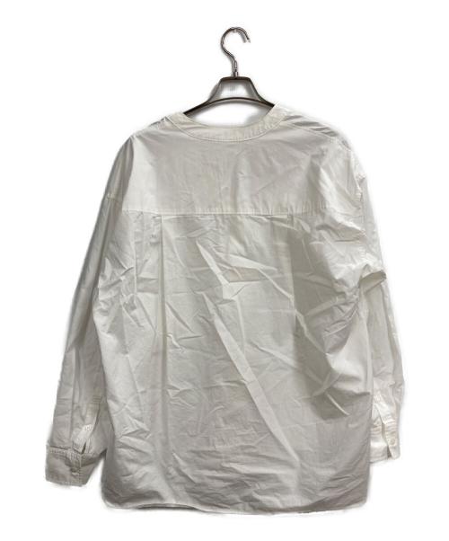 BABYLONE（バビロン）BABYLONE (バビロン) オーバーサイズシャツ ホワイト サイズ:FREEの古着・服飾アイテム