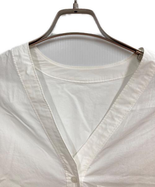 BABYLONE（バビロン）BABYLONE (バビロン) オーバーサイズシャツ ホワイト サイズ:FREEの古着・服飾アイテム