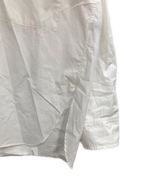 BABYLONE（バビロン）BABYLONE (バビロン) オーバーサイズシャツ ホワイト サイズ:FREEの古着・服飾アイテム