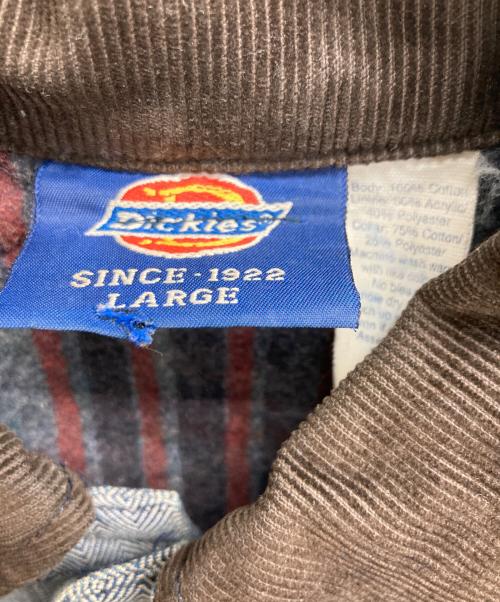 Dickies（ディッキーズ）Dickies (ディッキーズ) ヘリンボーンショートジャケット スカイブルー サイズ:Lの古着・服飾アイテム