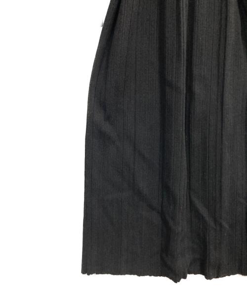 ADORE（アドーア）ADORE (アドーア) ドライリブニットワンピース ブラック サイズ:38の古着・服飾アイテム