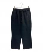 YOKEヨーク）の古着「Wool Fleece Lounge Pants」｜ブラック
