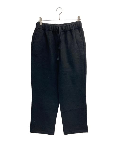 YOKE（ヨーク）YOKE (ヨーク) Wool Fleece Lounge Pants ブラック サイズ:2の古着・服飾アイテム