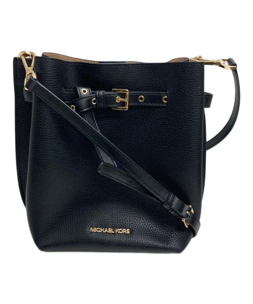 MICHAEL KORS（マイケル・コース）MICHAEL KORS (マイケル・コース) ショルダーバッグ ブラックの古着・服飾アイテム