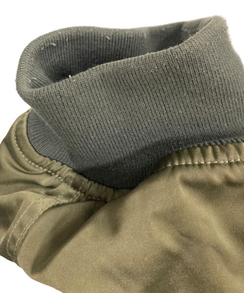 Lui's（ルイス）Lui's (ルイス) 裏キルティングブルゾン カーキ サイズ:Fの古着・服飾アイテム