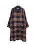 MAISON SPECIAL（メゾンスペシャル）の古着「ツイードチェックウールプライムオーバーステンカラーコート」｜マルチカラー