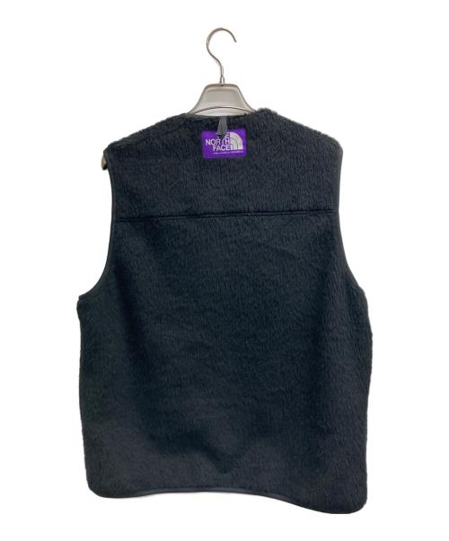 THE NORTHFACE PURPLELABEL（ザ・ノースフェイス パープルレーベル）THE NORTHFACE PURPLELABEL (ザ・ノースフェイス パープルレーベル) PLAS Wool Fleece Field Vest ブラック サイズ:Lの古着・服飾アイテム