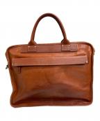 Felisiフェリージ）の古着「レザーハンドバッグ」｜ブラウン