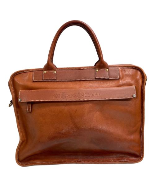 Felisi（フェリージ）Felisi (フェリージ) レザーハンドバッグ ブラウンの古着・服飾アイテム