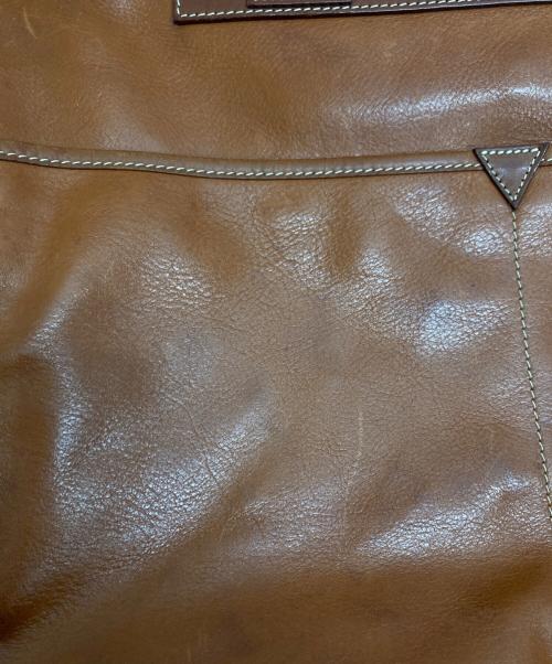 Felisi（フェリージ）Felisi (フェリージ) レザーハンドバッグ ブラウンの古着・服飾アイテム