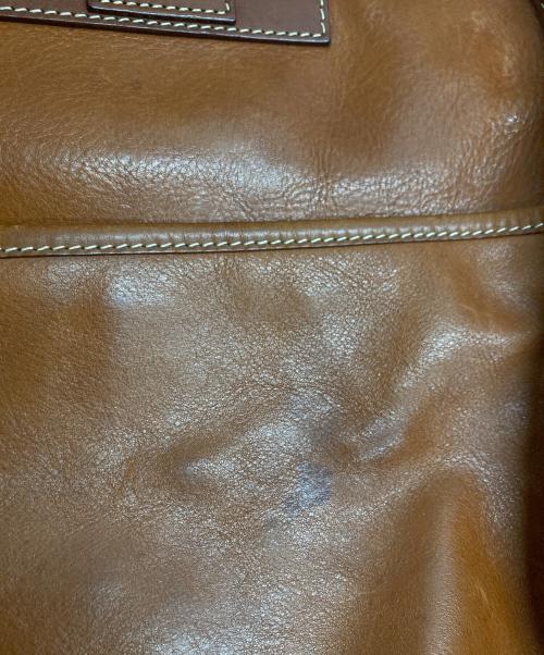 Felisi（フェリージ）Felisi (フェリージ) レザーハンドバッグ ブラウンの古着・服飾アイテム