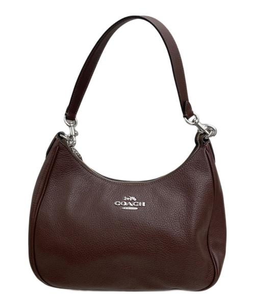 COACH（コーチ）COACH (コーチ) テリホーボーハンドバッグ ブラウンの古着・服飾アイテム