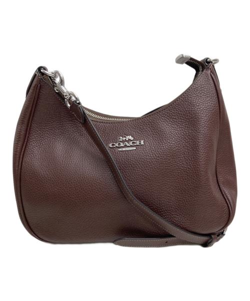 COACH（コーチ）COACH (コーチ) テリホーボーハンドバッグ ブラウンの古着・服飾アイテム