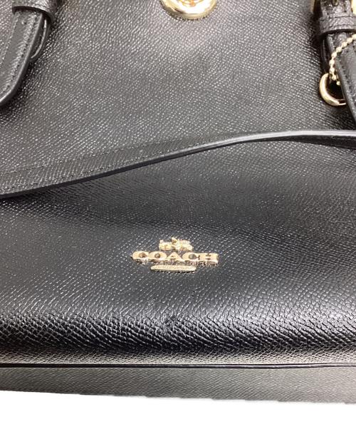 COACH（コーチ）COACH (コーチ) ハンドバッグ ブラックの古着・服飾アイテム