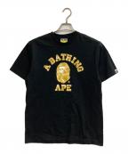 A BATHING APEアベイシングエイプ）の古着「プリントTシャツ」｜ブラック