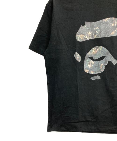 A BATHING APE（アベイシングエイプ）A BATHING APE (アベイシングエイプ) プリントTシャツ ブラック サイズ:XLの古着・服飾アイテム