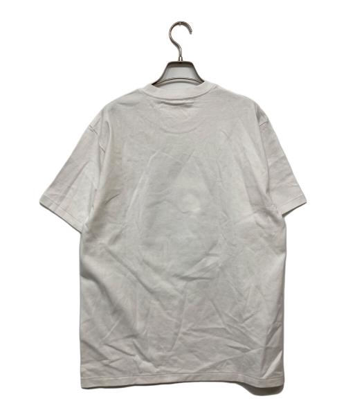 A BATHING APE（アベイシングエイプ）A BATHING APE (アベイシングエイプ) プリントTシャツ ホワイト サイズ:Lの古着・服飾アイテム
