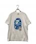 A BATHING APE（アベイシングエイプ）の古着「プリントTシャツ」｜ホワイト