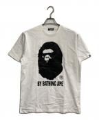 A BATHING APEアベイシングエイプ）の古着「プリントTシャツ」｜ホワイト