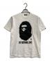 A BATHING APE（アベイシングエイプ）の古着「プリントTシャツ」｜ホワイト