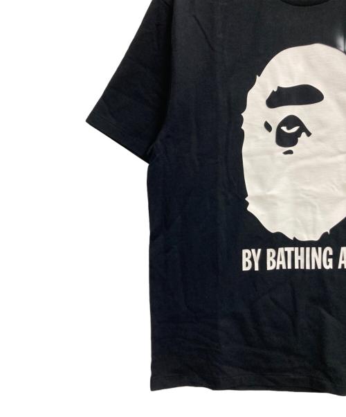 A BATHING APE（アベイシングエイプ）A BATHING APE (アベイシングエイプ) プリントTシャツ ブラック サイズ:Lの古着・服飾アイテム