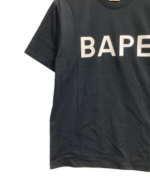 A BATHING APE（アベイシングエイプ）A BATHING APE (アベイシングエイプ) プリントTシャツ ブラック サイズ:Lの古着・服飾アイテム