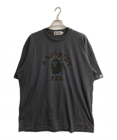 中古・古着通販】A BATHING APE (アベイシングエイプ) ラインストーンT
