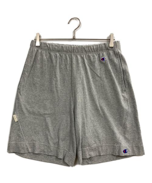 Champion（チャンピオン）Champion (チャンピオン) N.HOOLYWOOD (エヌ ハリウッド) ハーフパンツ グレー サイズ:Lの古着・服飾アイテム