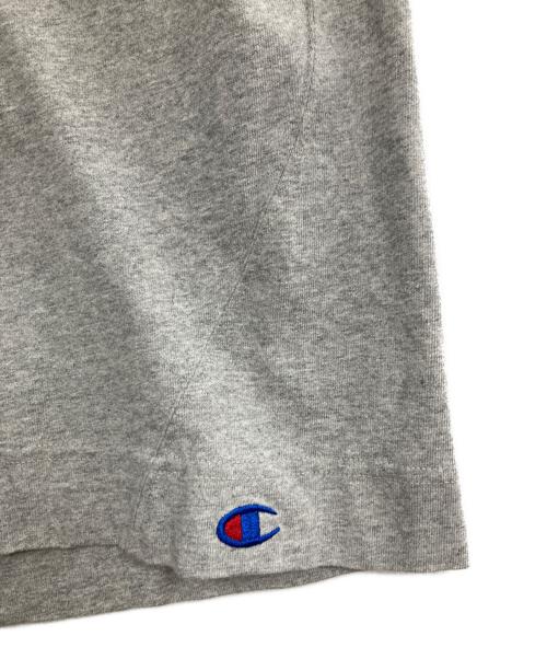 Champion（チャンピオン）Champion (チャンピオン) N.HOOLYWOOD (エヌ ハリウッド) ハーフパンツ グレー サイズ:Lの古着・服飾アイテム