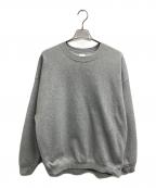 PREプレ）の古着「Big sleeve sweat Pullover」｜グレー