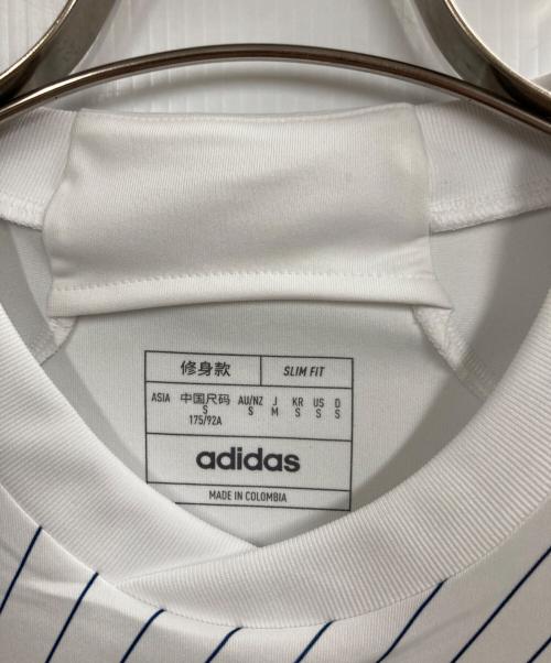 adidas（アディダス）adidas (アディダス) LAギャラクシー 24/25 ホームユニフォーム ホワイト サイズ:Mの古着・服飾アイテム