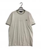 FRED PERRYフレッドペリー）の古着「Twin Tipped T-Shirt」｜ホワイト