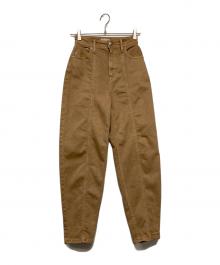 YANUK（ヤヌーク）の古着「BARREL LEGS」｜ブラウン