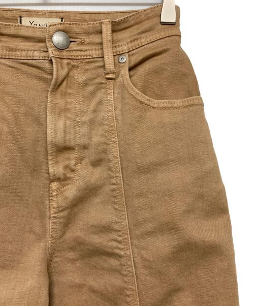 YANUK（ヤヌーク）YANUK (ヤヌーク) BARREL LEGS ブラウン サイズ:W23の古着・服飾アイテム