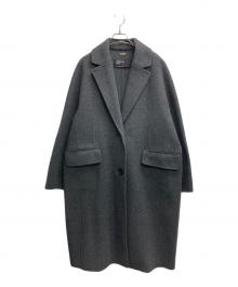 CHAOS（カオス）の古着「GLスーペリボースロング チェスターコート」｜グレー