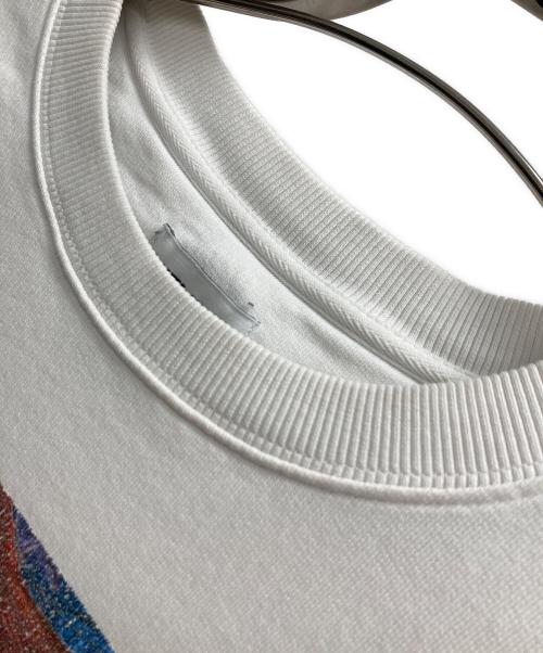 KENZO（ケンゾー）KENZO (ケンゾー) グラフィックプリントクルーネックスウェットシャツ ホワイト サイズ:Lの古着・服飾アイテム