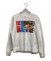 KENZO（ケンゾー）の古着「グラフィックプリントクルーネックスウェットシャツ」｜ホワイト