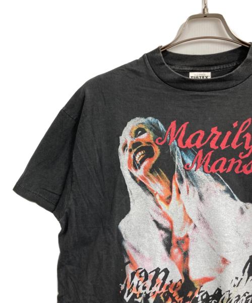 Marilyn Manson（マリリンマンソン）Marilyn Manson (マリリンマンソン) プリントTシャツ ブラック サイズ:XLの古着・服飾アイテム