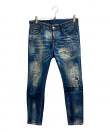 DSQUARED2（ディースクエアード）の古着「デニムパンツ」｜インディゴ