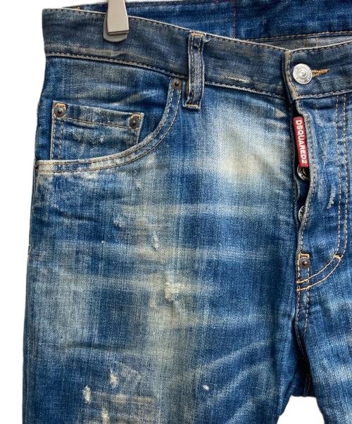 DSQUARED2（ディースクエアード）DSQUARED2 (ディースクエアード) デニムパンツ インディゴ サイズ:46の古着・服飾アイテム