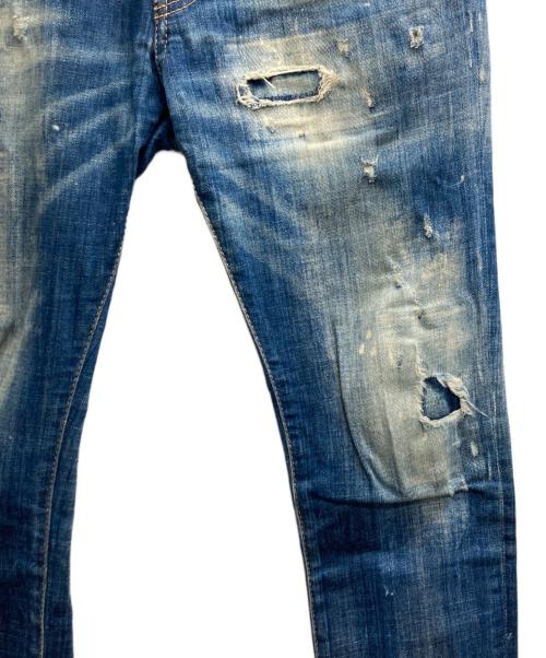 DSQUARED2（ディースクエアード）DSQUARED2 (ディースクエアード) デニムパンツ インディゴ サイズ:46の古着・服飾アイテム