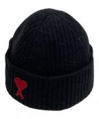 AMI Alexandre Mattiussiアミアレクサンドルマテュッシ）の古着「ニットキャップ」｜ブラック