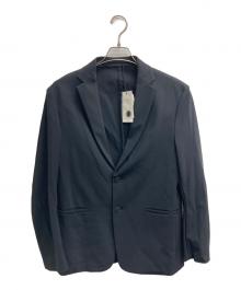 theory（セオリー）の古着「ナイロンジャージー2Bジャケット」｜ブラック