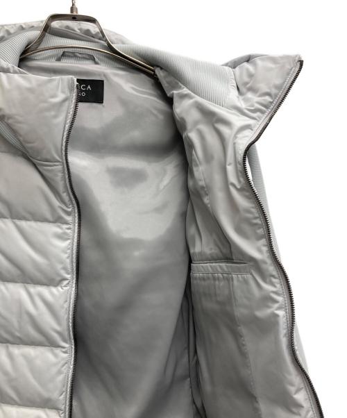 EPOCA UOMO（エポカ ウォモ）EPOCA UOMO (エポカ ウォモ) ニット切替ダウンジャケット グレー サイズ:46 未使用品の古着・服飾アイテム