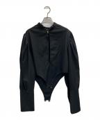 ilfelinoイルフェリーノ）の古着「ボディースーツ」｜ブラック