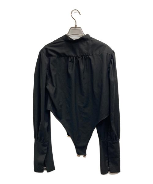 ilfelino（イルフェリーノ）ilfelino (イルフェリーノ) ボディースーツ ブラック サイズ:Fの古着・服飾アイテム