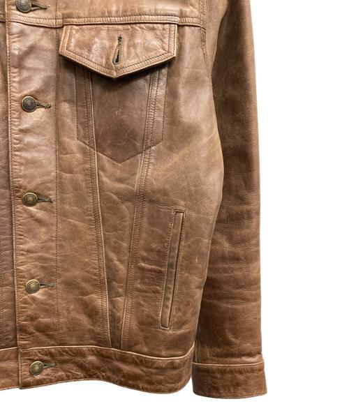 GAP BLUE JEANS（ギャップブルージーンズ）GAP BLUE JEANS (ギャップブルージーンズ) レザージャケット ブラウン サイズ:Ｓの古着・服飾アイテム