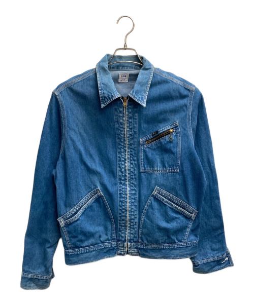 LEE（リー）LEE (リー) JELT DENIMドリズラージャケット（ジェルト　デニム　ドリズラージャケット） ネイビー サイズ:38の古着・服飾アイテム
