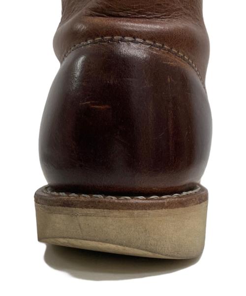 RED WING（レッドウィング）RED WING (レッドウィング) 6-INCH CLASSIC ROUND　（6インチ　クラシック　ラウンド） ブラウン サイズ:７Dの古着・服飾アイテム